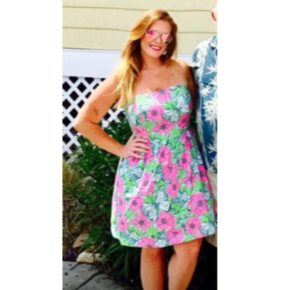 Lilly Pulitzer Strapless Dress
